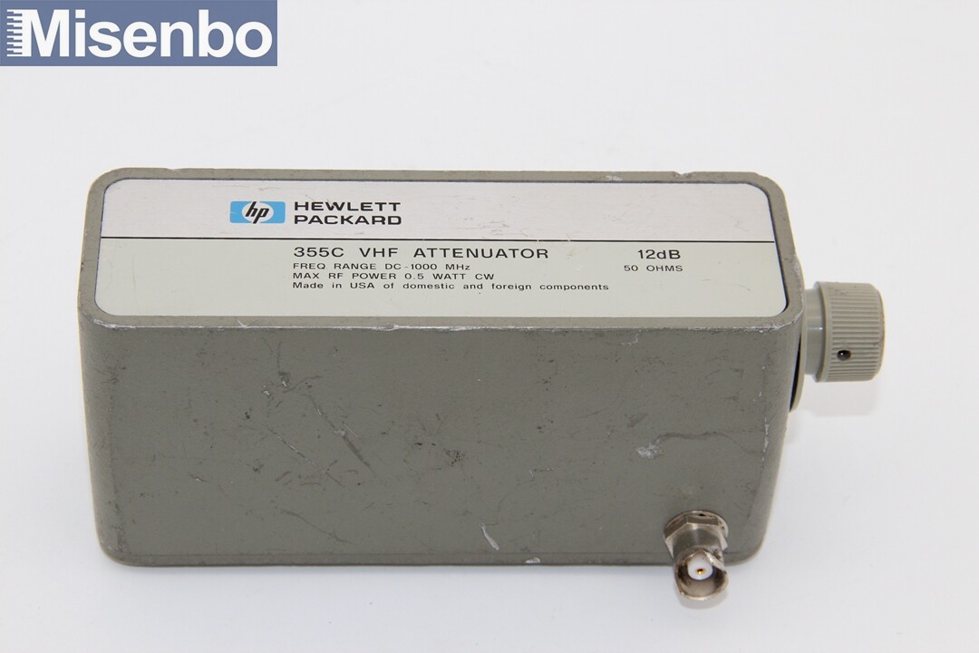 HP 355C VHF Attenuator 12dB DC-1000 MHz 50 OHMS