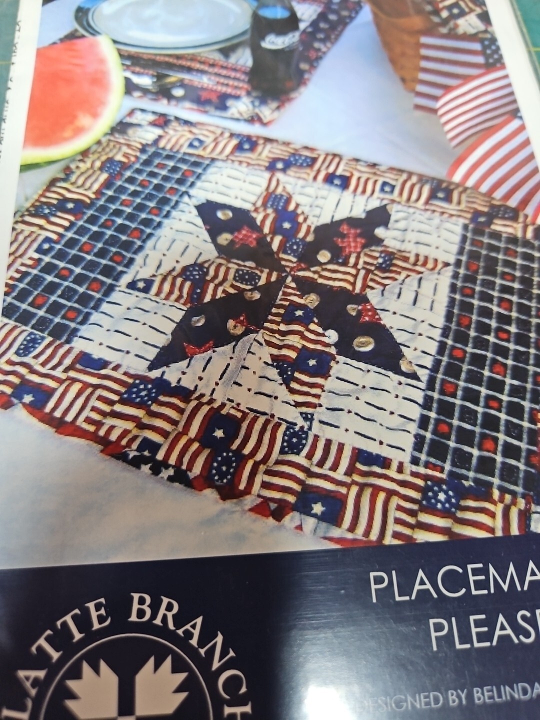 Placemat Please #05006 pattern Platte Branch Design Co
