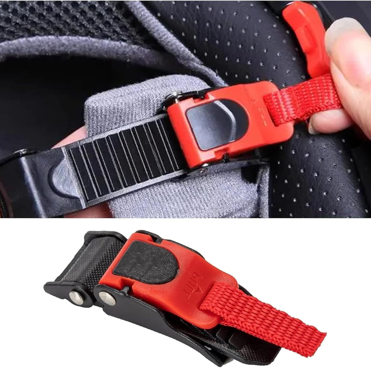 2 Pairs Helmet Quick Release Buckle Kit, Plastics Speed Clip Release...