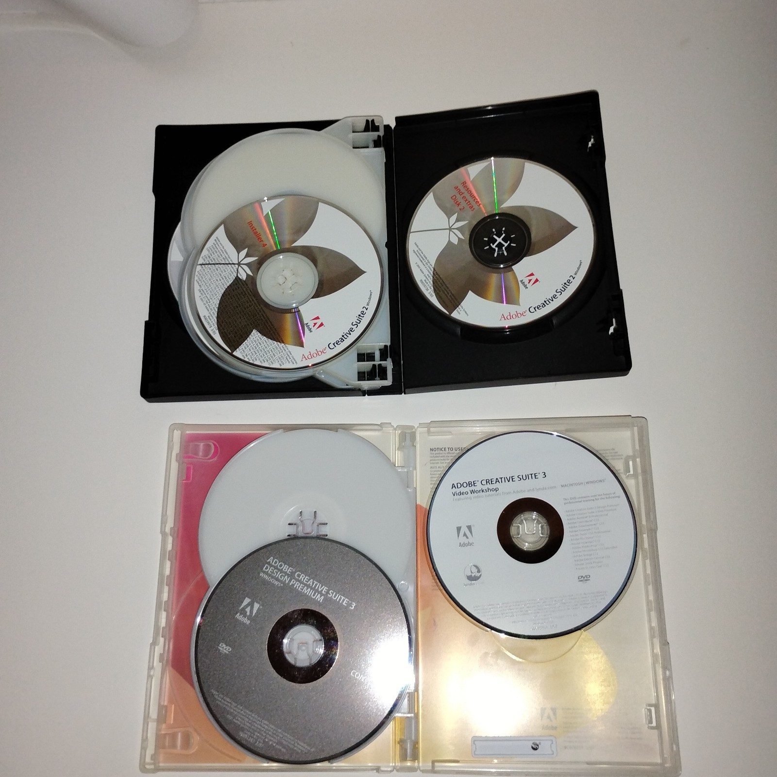 Adobe Creative Suite 3 Design Premium & Suite 2 Premium Windows W/ Key