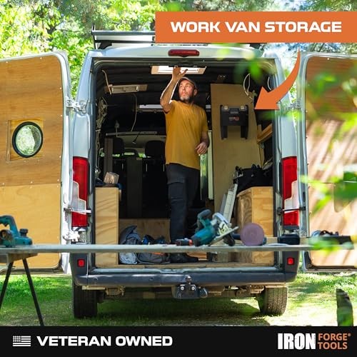 Small Parts Organizer Box Bracket Kit for Work Van 2 Case Stack - 3.5-5.1