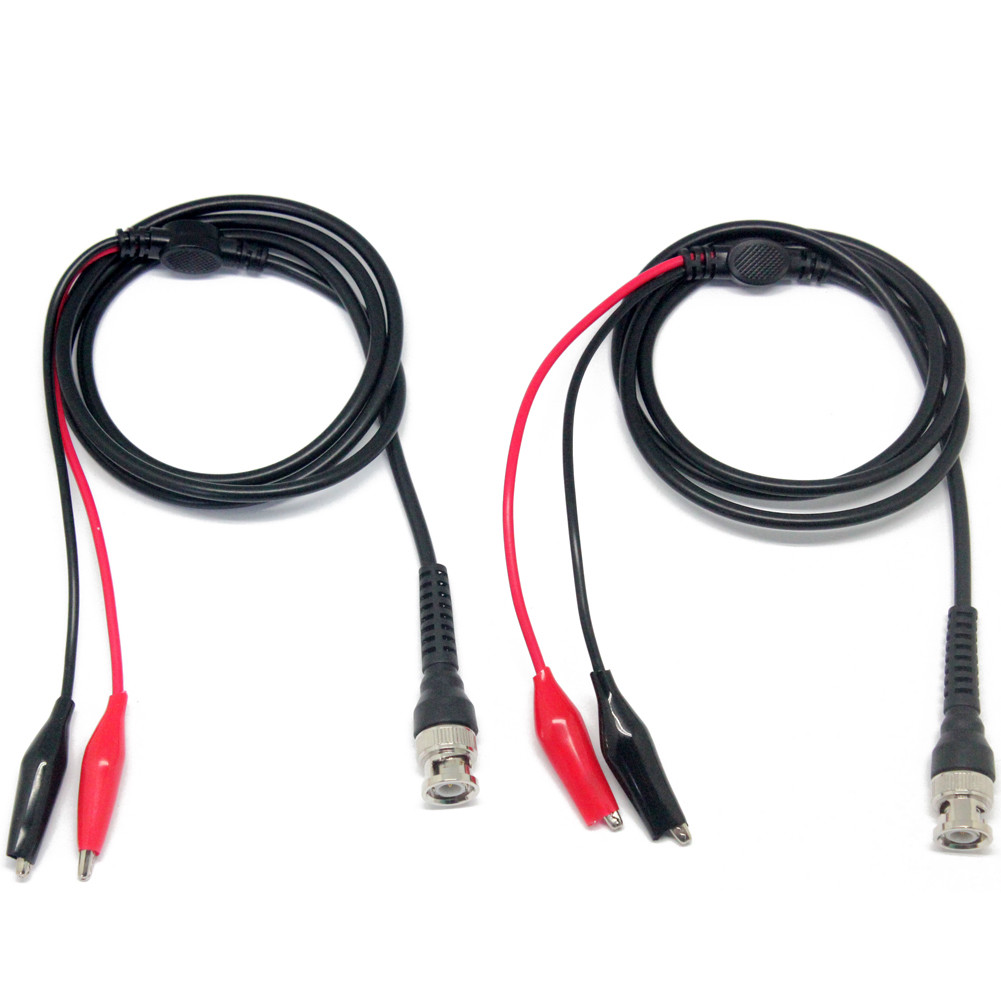 BNC male to Alligator Test Clip test leads 2 sets 80cm
