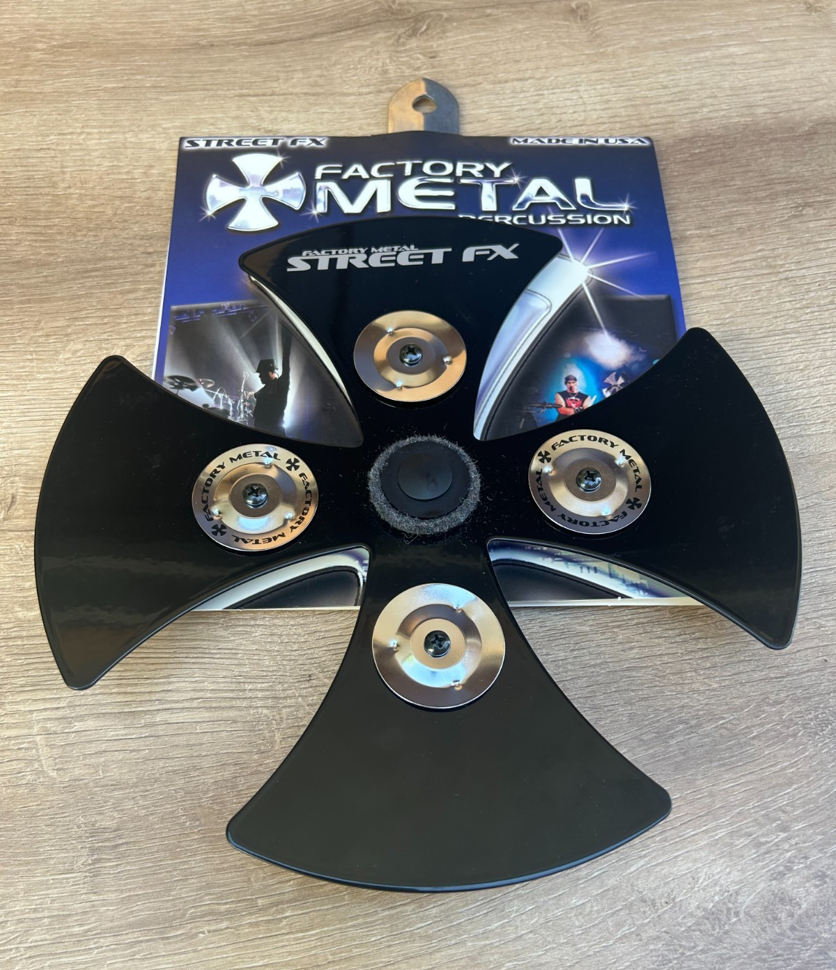 Factory Metal Percussion Street FX Celtic Bell  10'' Made in USA