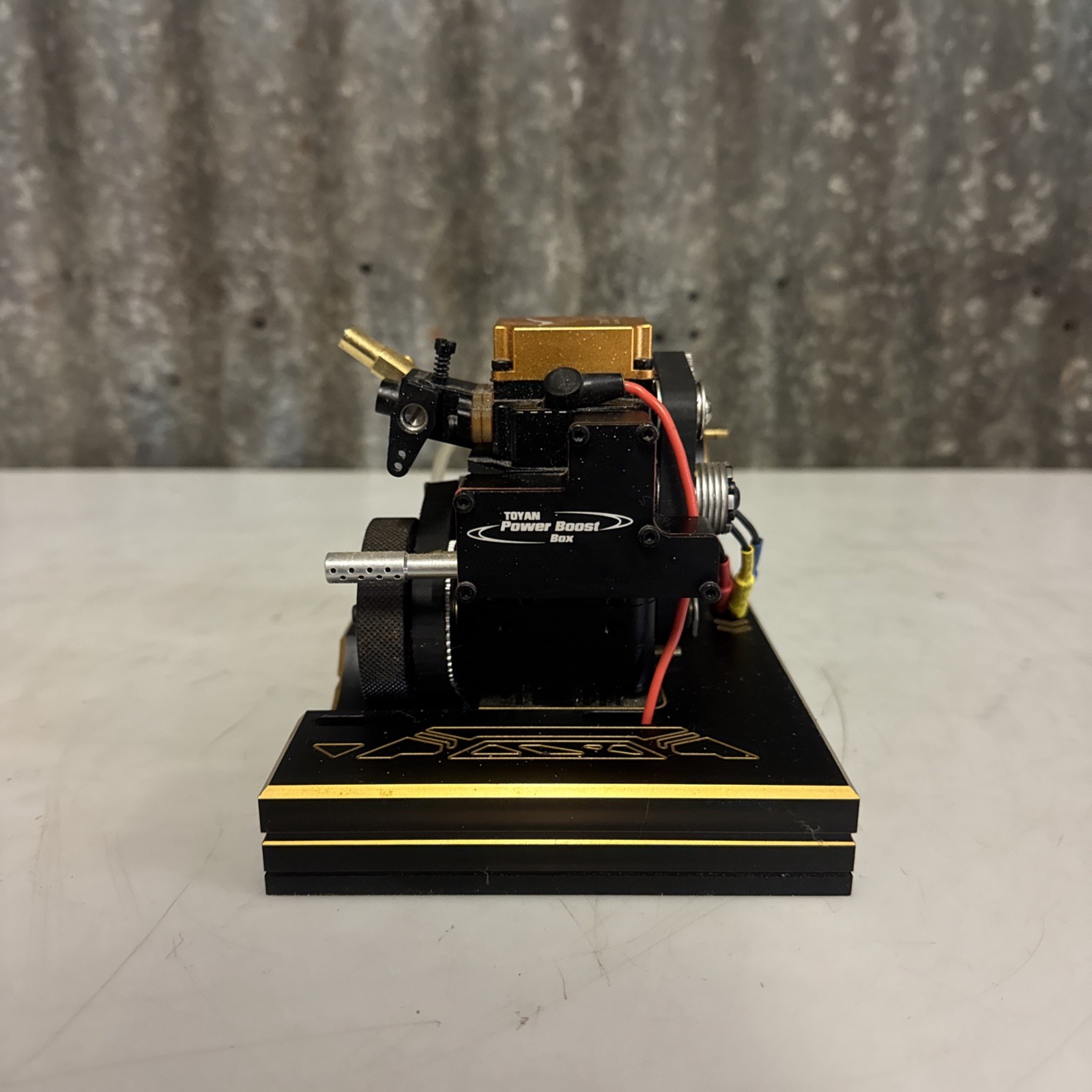 TOYAN FS-S100A Model Engine Power Boost Box , Tank, Base , Start and Throttle