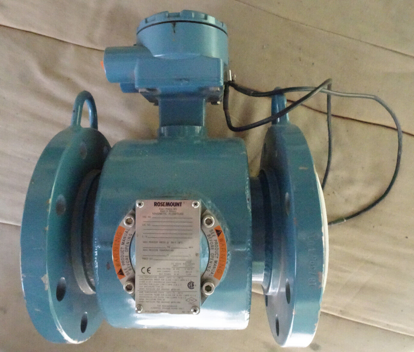 Rosemount Magnetic Flow Tube Meter 4 Inch 8705TSA040S1W3NO Mexico