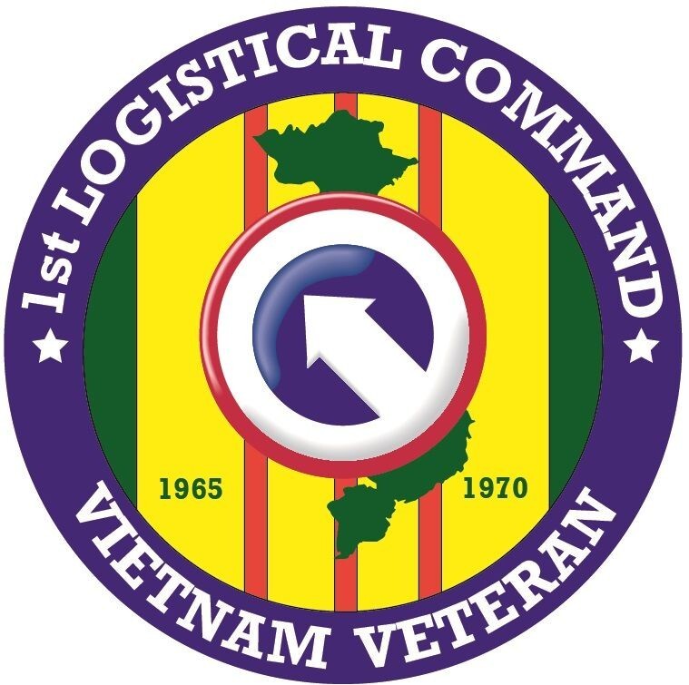 US Army 1st Logistical Command Vietnam Veteran Self-adhesive Vinyl Decal