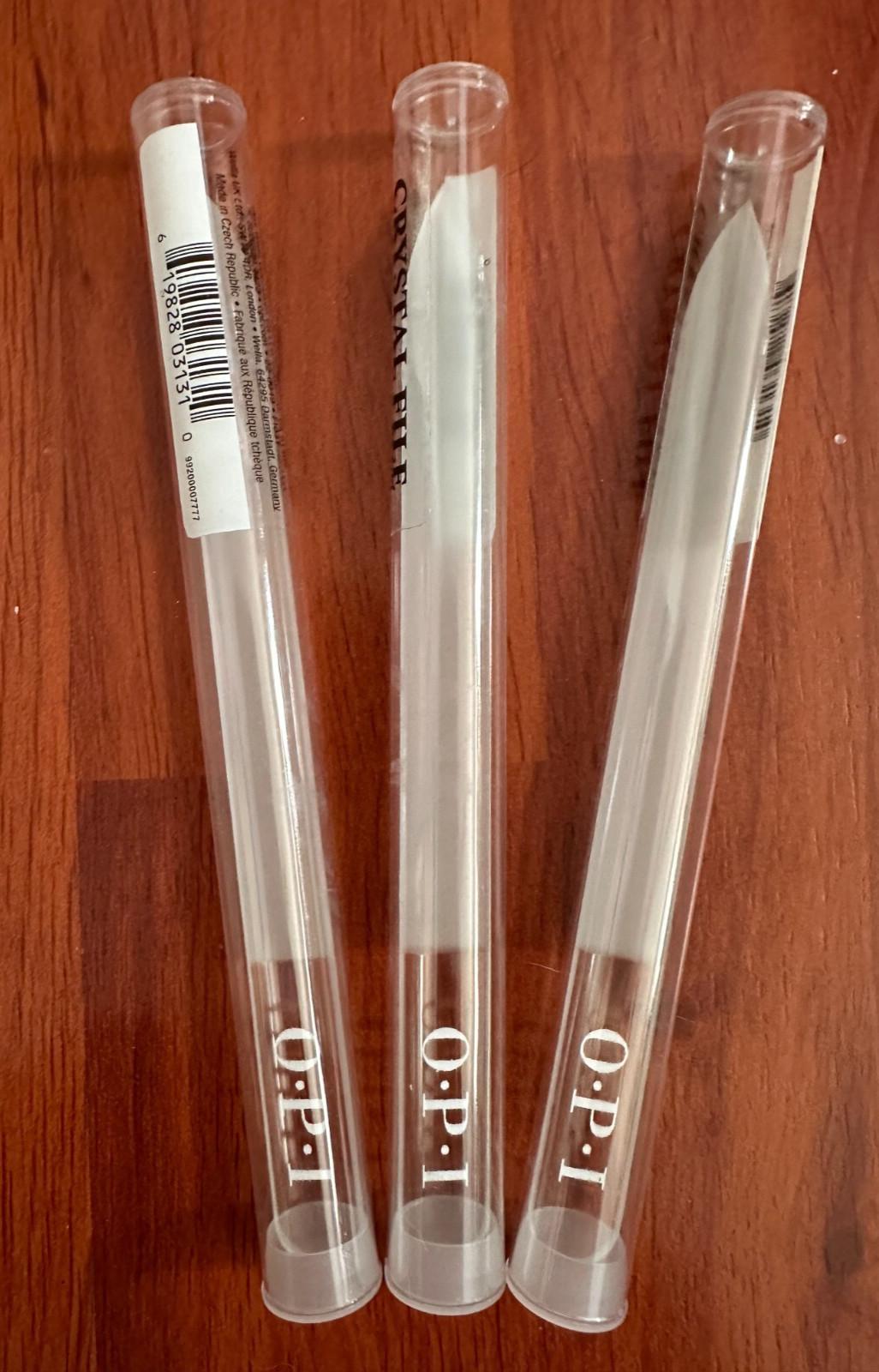 OPI Crystal Nail File 5 and half inches long - Pack of 3