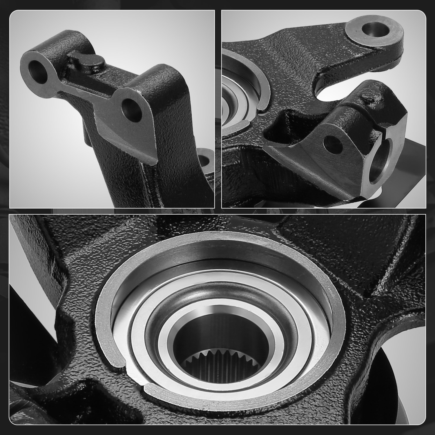 For 2007-2015 Mazda CX-7 CX-9 Front Left Side Loaded Steering Knuckle Assembly