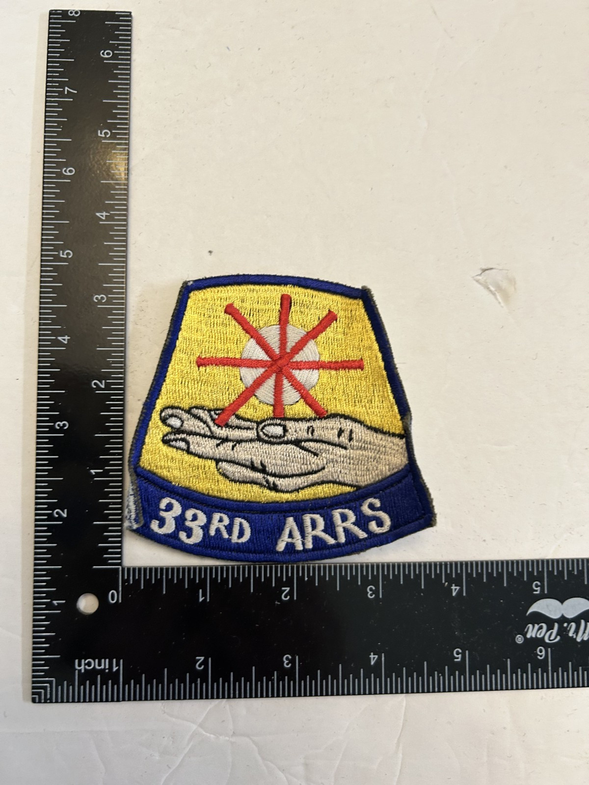 MH2786 Repro US Air Force Vietnam War Unit Patch 33rd Air Squadron IR46D