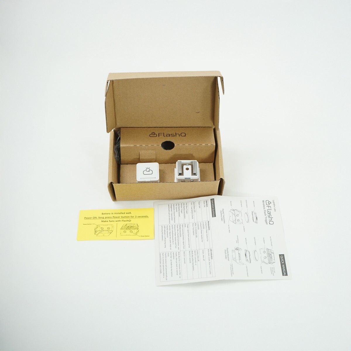 [TOP MINT] LightPixLabs Flash Q wireless Flash Trigger White