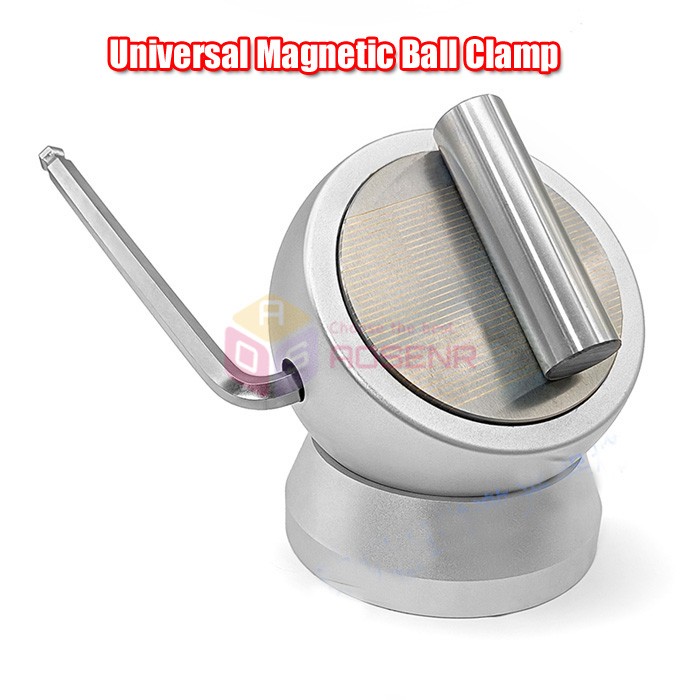 Laser Welding Magnetic Round Fixture Universal Magnetic Base with 360° Swivel
