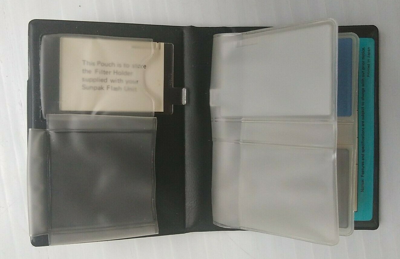 Sunpack Electronic Flash Accessory Filter Kit for Flash Units Incomplete