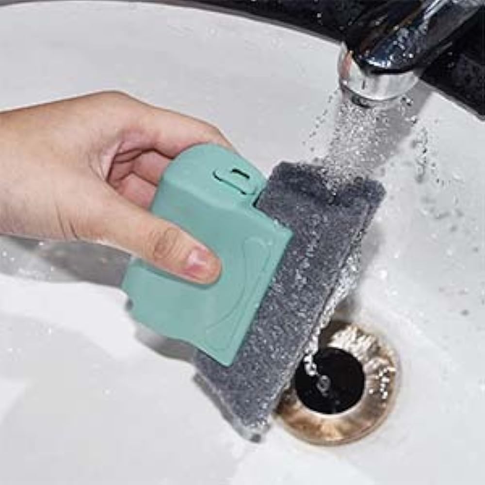 Magic Window Tra Cleaner Tool Set - 3 Groove Gap Cleaning Brush + 2