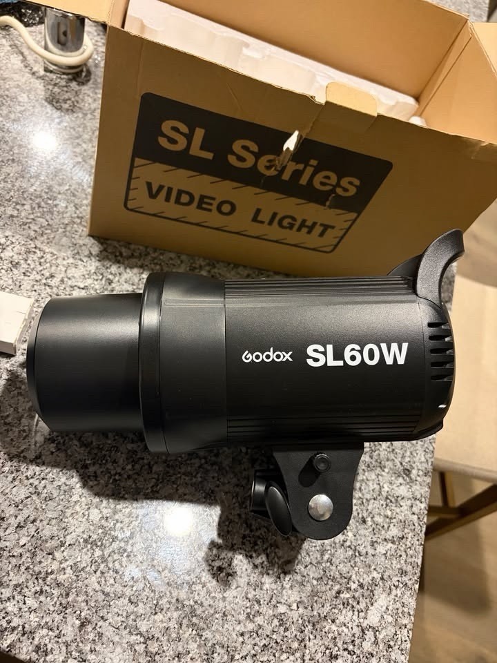 Godox Series SL-60W Video Light Daylight Studio Continuous LED, White