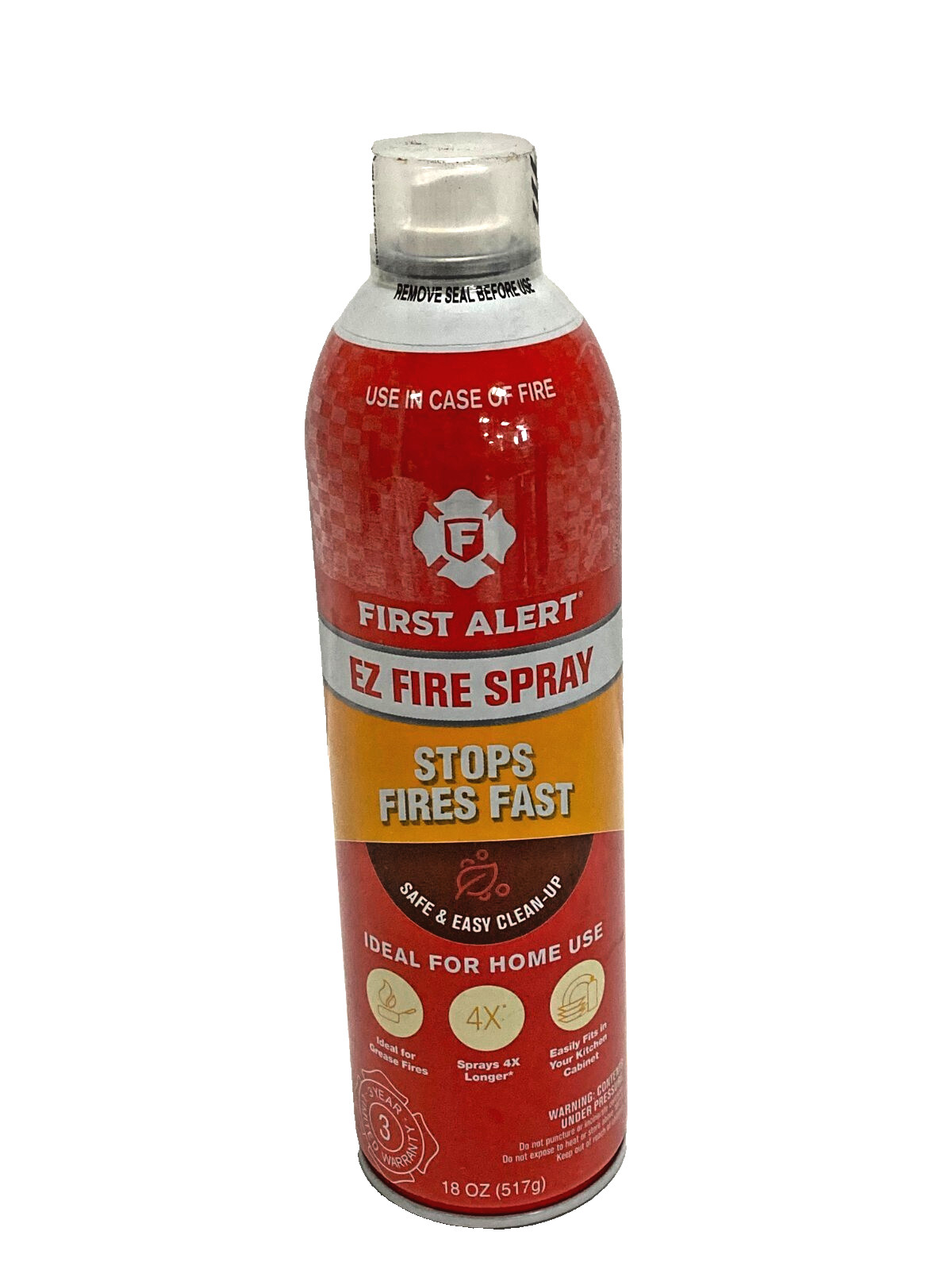 First Alert AF400 EZ Fire Spray, Aerosol Extinguishing Spray EXP 9/28