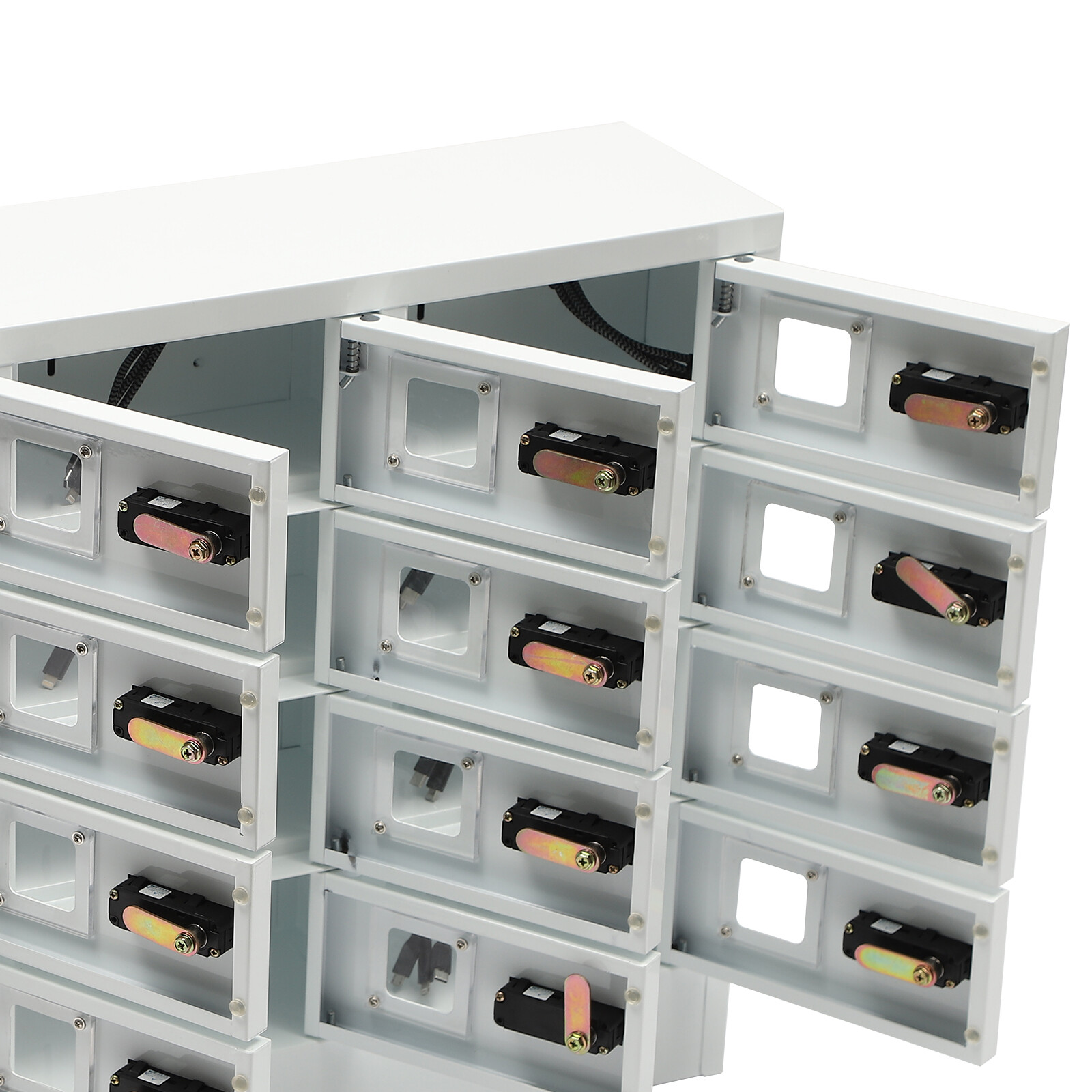 Cellphone Locker Charging Station ipad Mini STORAGE Locker Assignment Pad Lock