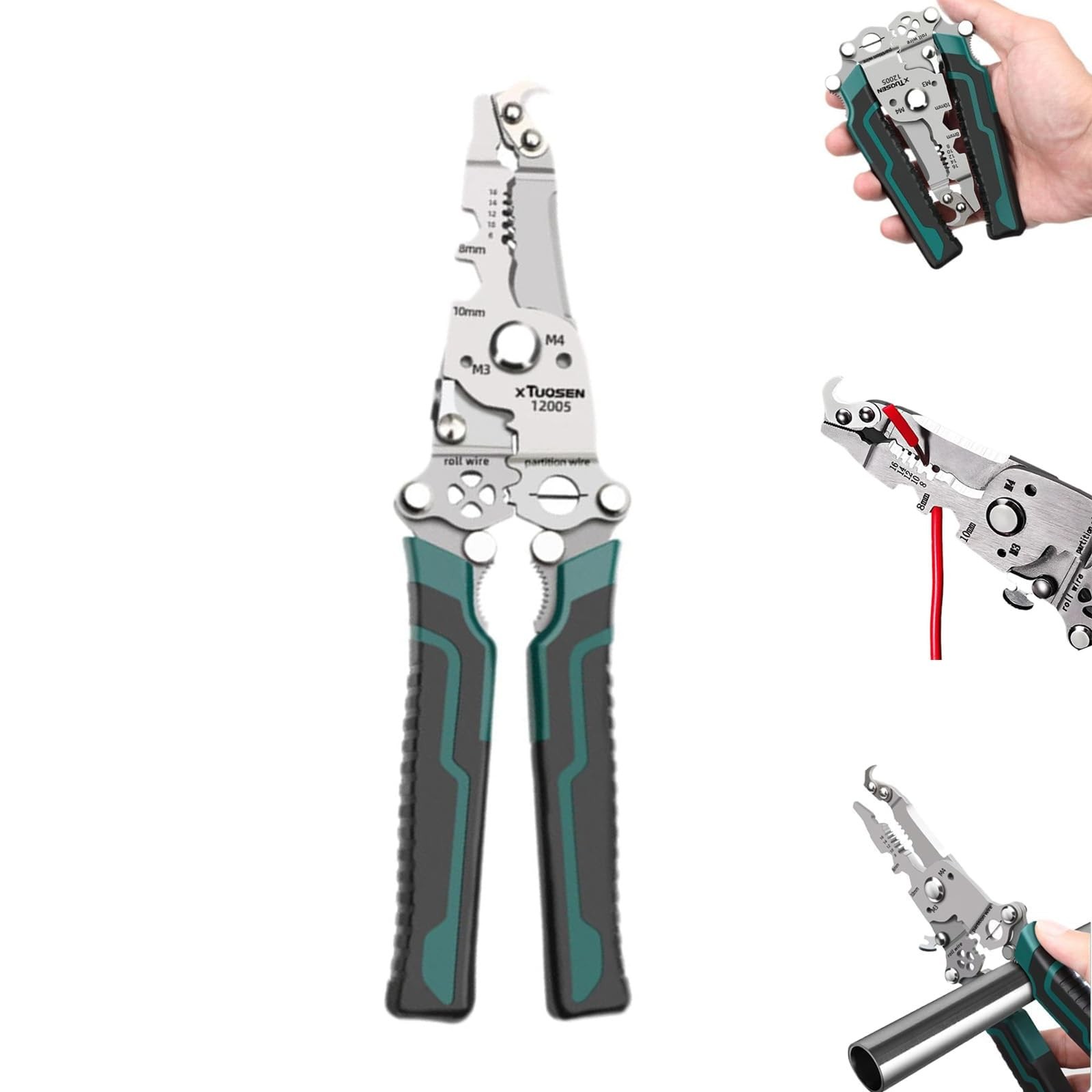 18 In 1 Foldable Wire Stripper New Multifunctional Foldable Wire Stripper Wire S