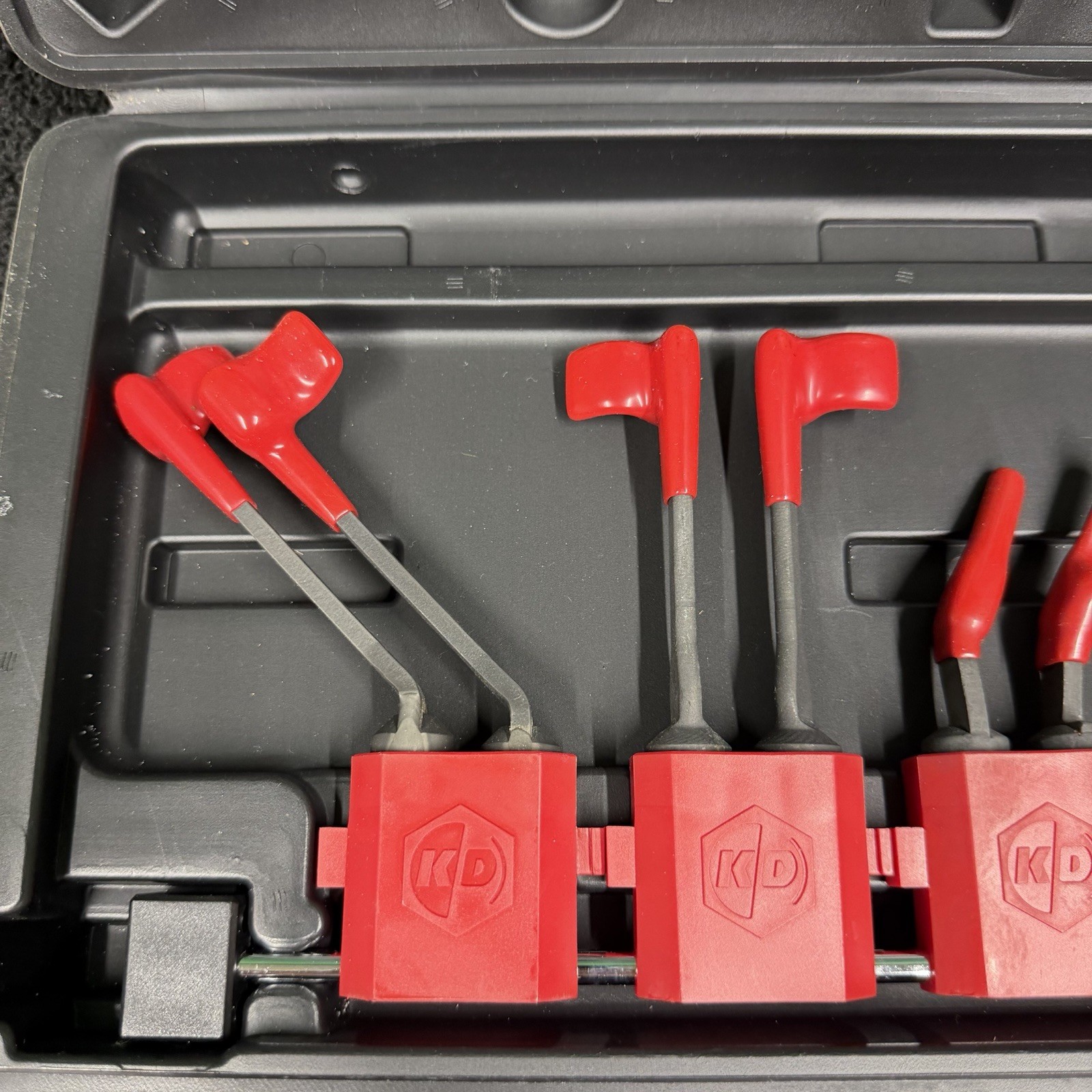 KD Tools 3835 - 7 Piece Multiple Tip Geared Plier System Set w/ Case