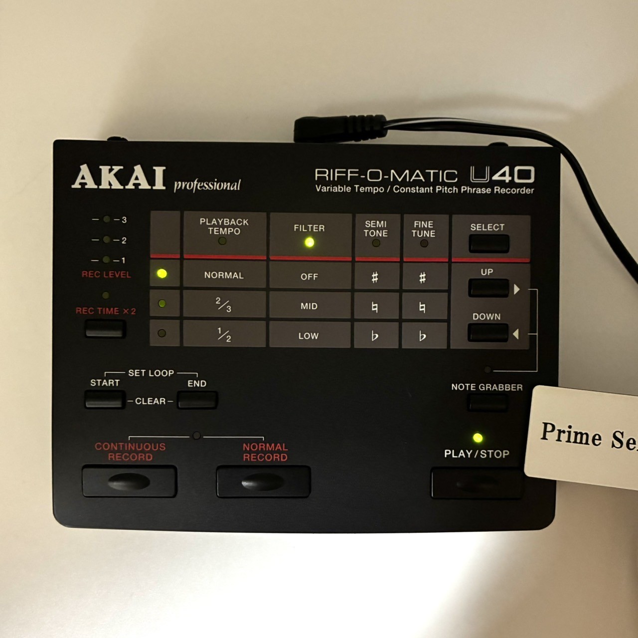 AKAI U40 USB MIDI Audio Interface Tested Working From Japan