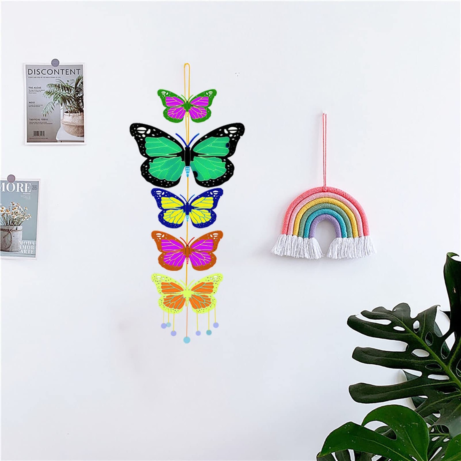 Butterfly Silicone Resin Mold Shaped Epoxy Casting White