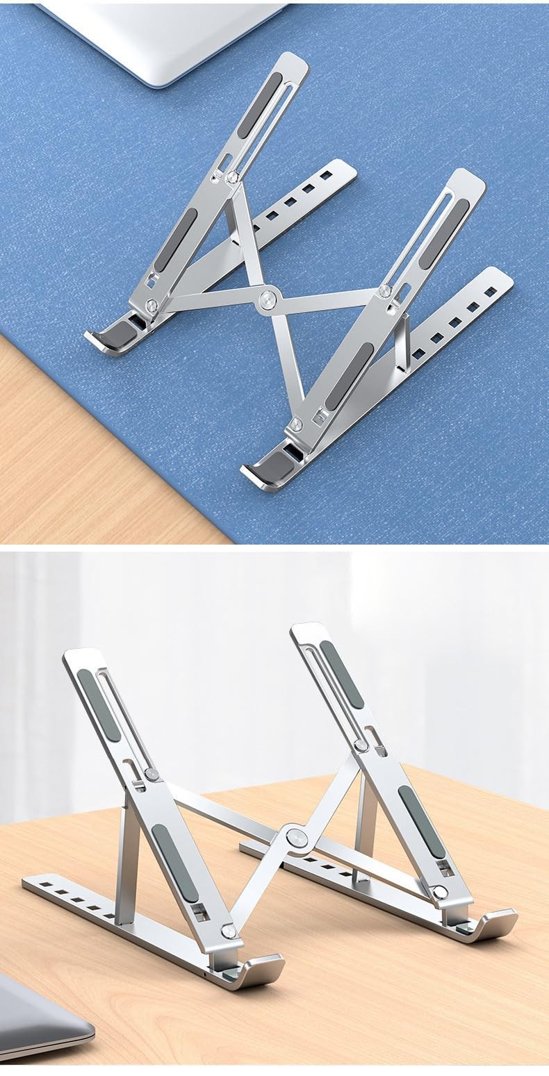 Portable Laptop Stand Adjustable Laptop Riser Notebook Holder for Laptops Tablet
