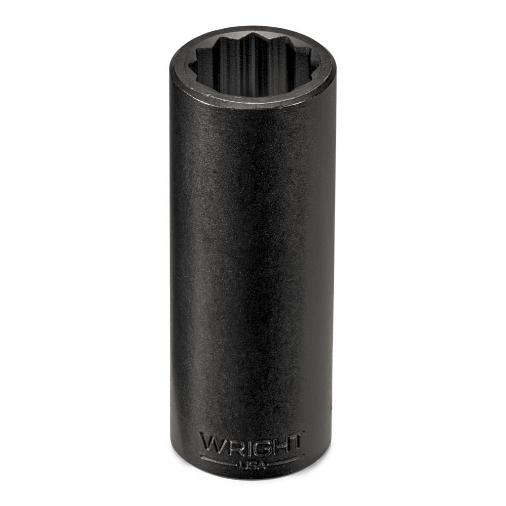 Wright Tool 4966 1/2" Drive Deep Impact Socket 12-Point SAE 1/2"