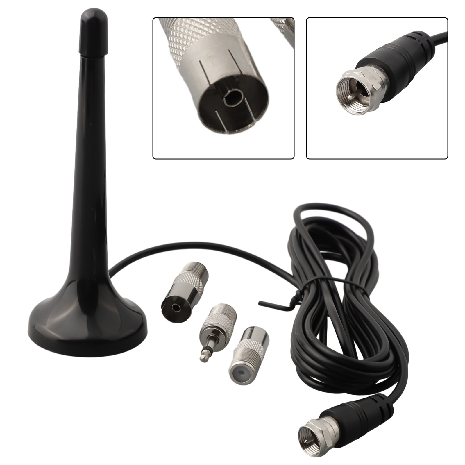 Effortless Installation Telescopic FM Antenna Boost Your Radio Reception