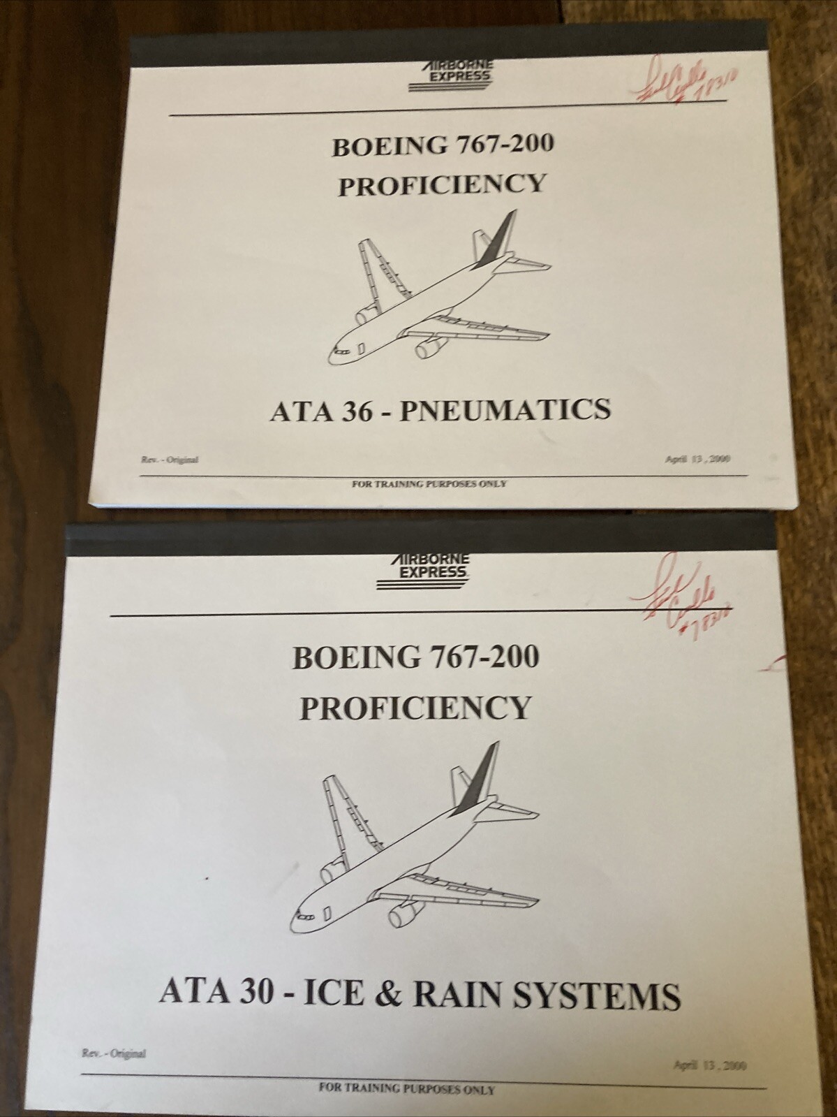 Boeing 767 -200 Proficiency ATA30-ice & Rain systems ATA 30 Pneumatics