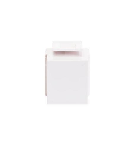 ICC ICC-IC107BN0WH Feedthrough/Blank Keystone Module 10 Pack White