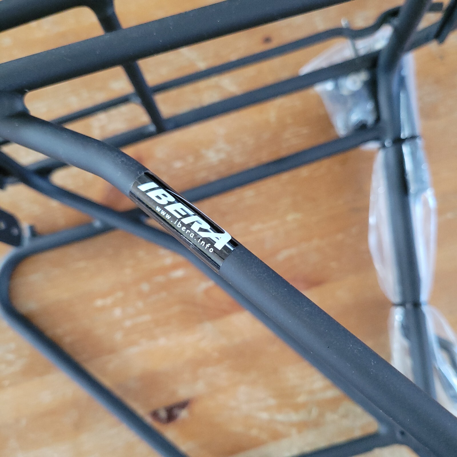Ibera PakRak Bicycle Touring Carrier Frame-Mounted For Heavier Top & Hardware