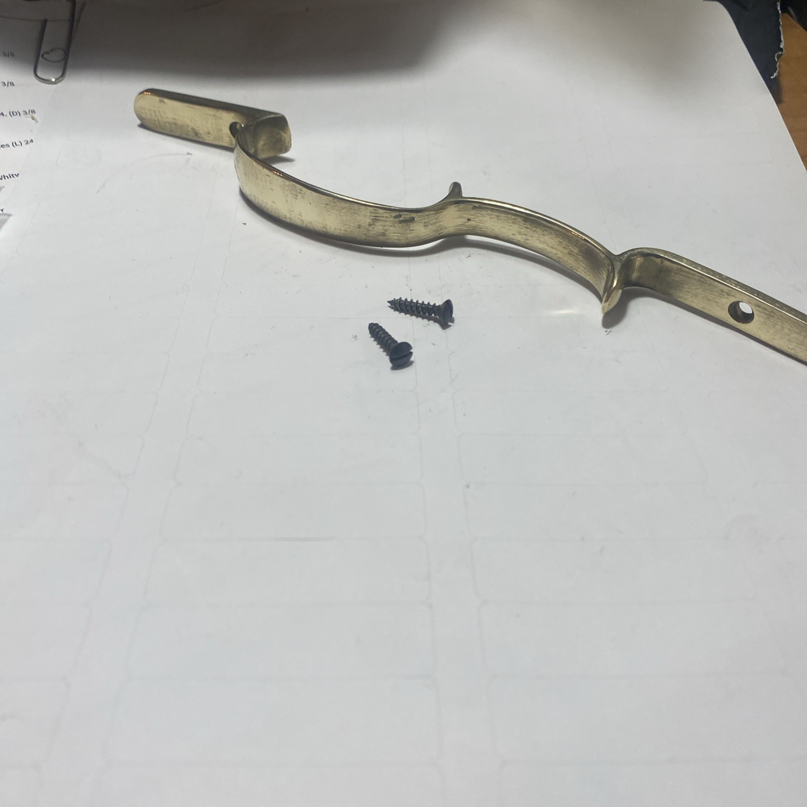 CVA Model Frontier 50 cal. Brass Trigger Guard and mounting Screws Muzzleloader