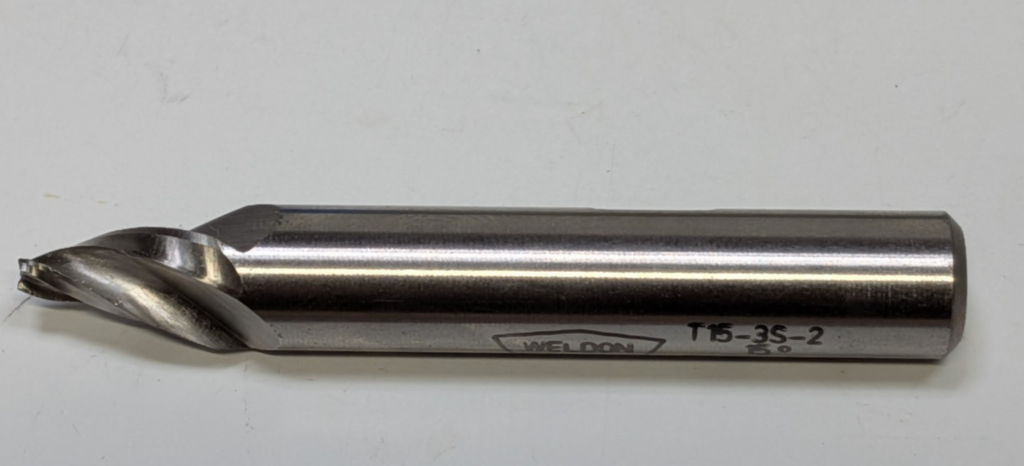 WELDON T15-3S-2 HSS 15 Degree Countersink 514287