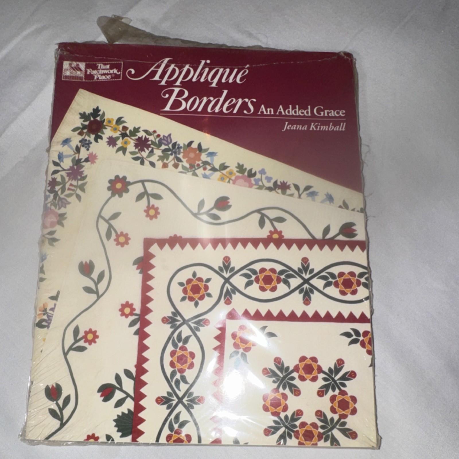 Vintage That Patchwork Place Applique Borders An Added Grace by Jeana Kimball