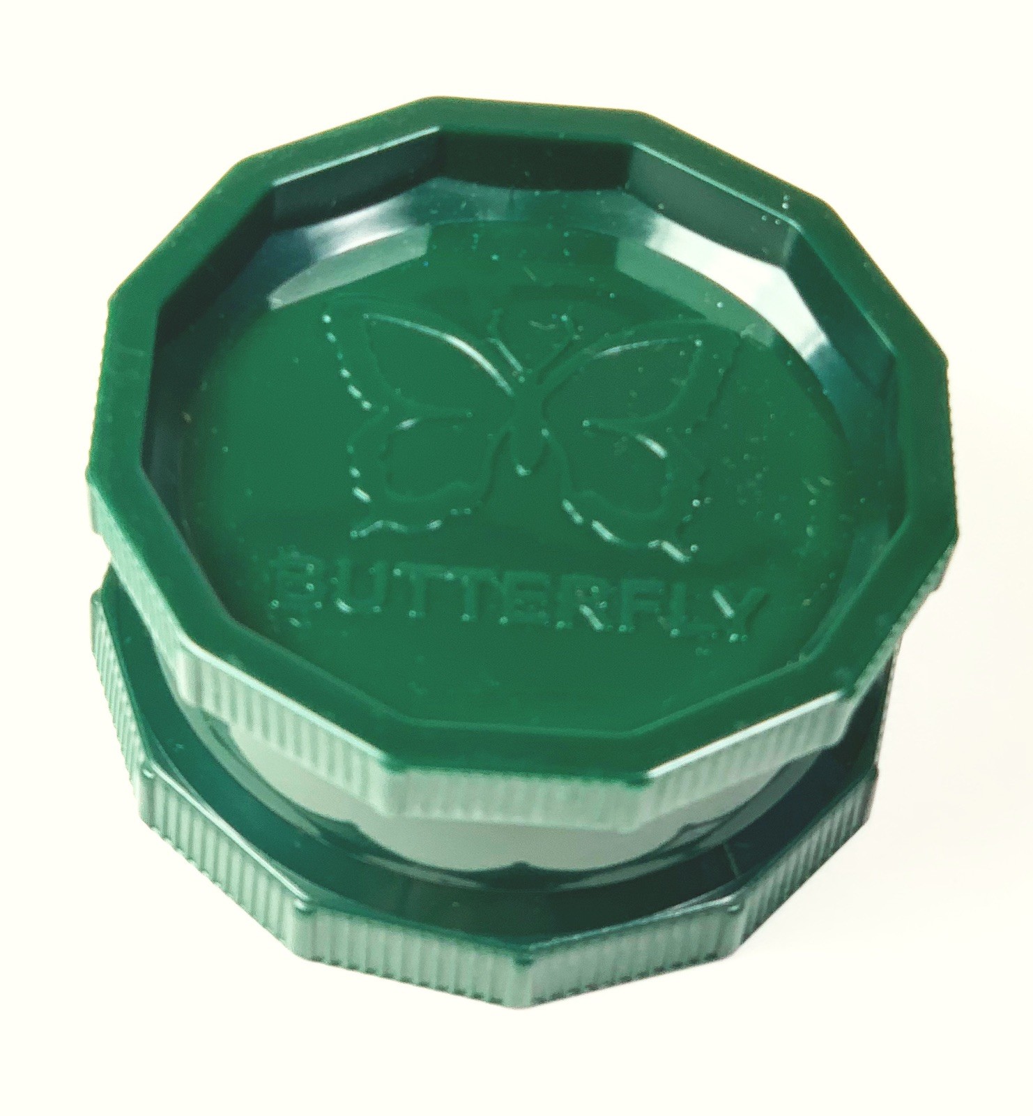 24 Plastic Butterfly Herb Grinders Assorted Colors