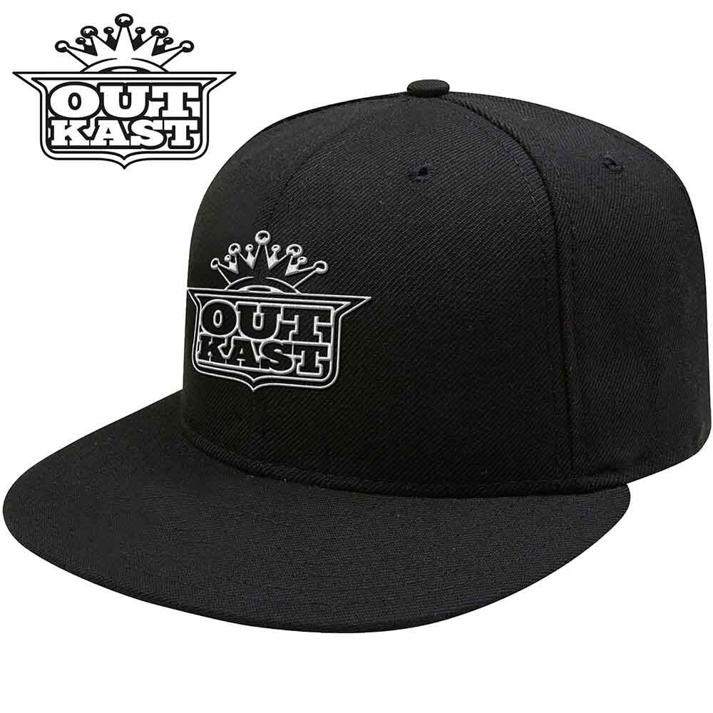 Outkast 'White Imperial Crown' Black Snapback Cap - NEW OFFICIAL