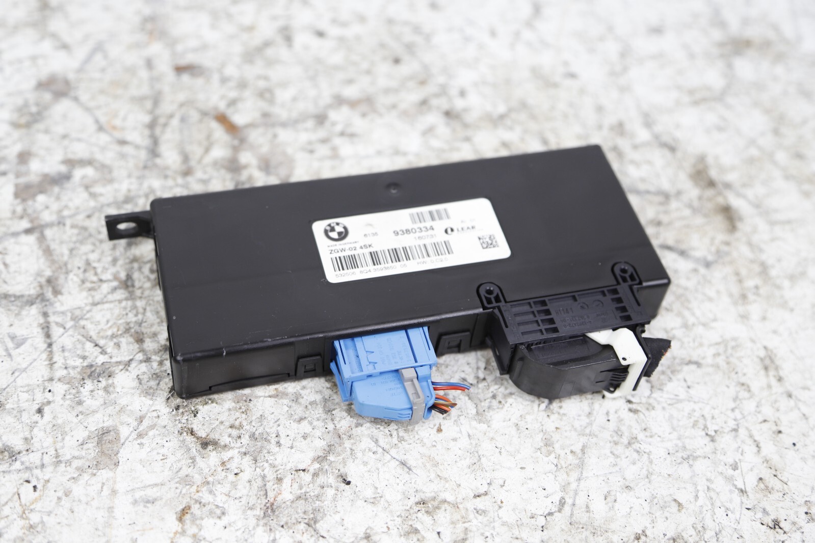 11-18 BMW X3 F25 X4 F26 CENTRAL GATEWAY CONTROL MODULE ECU 9380334 OEM