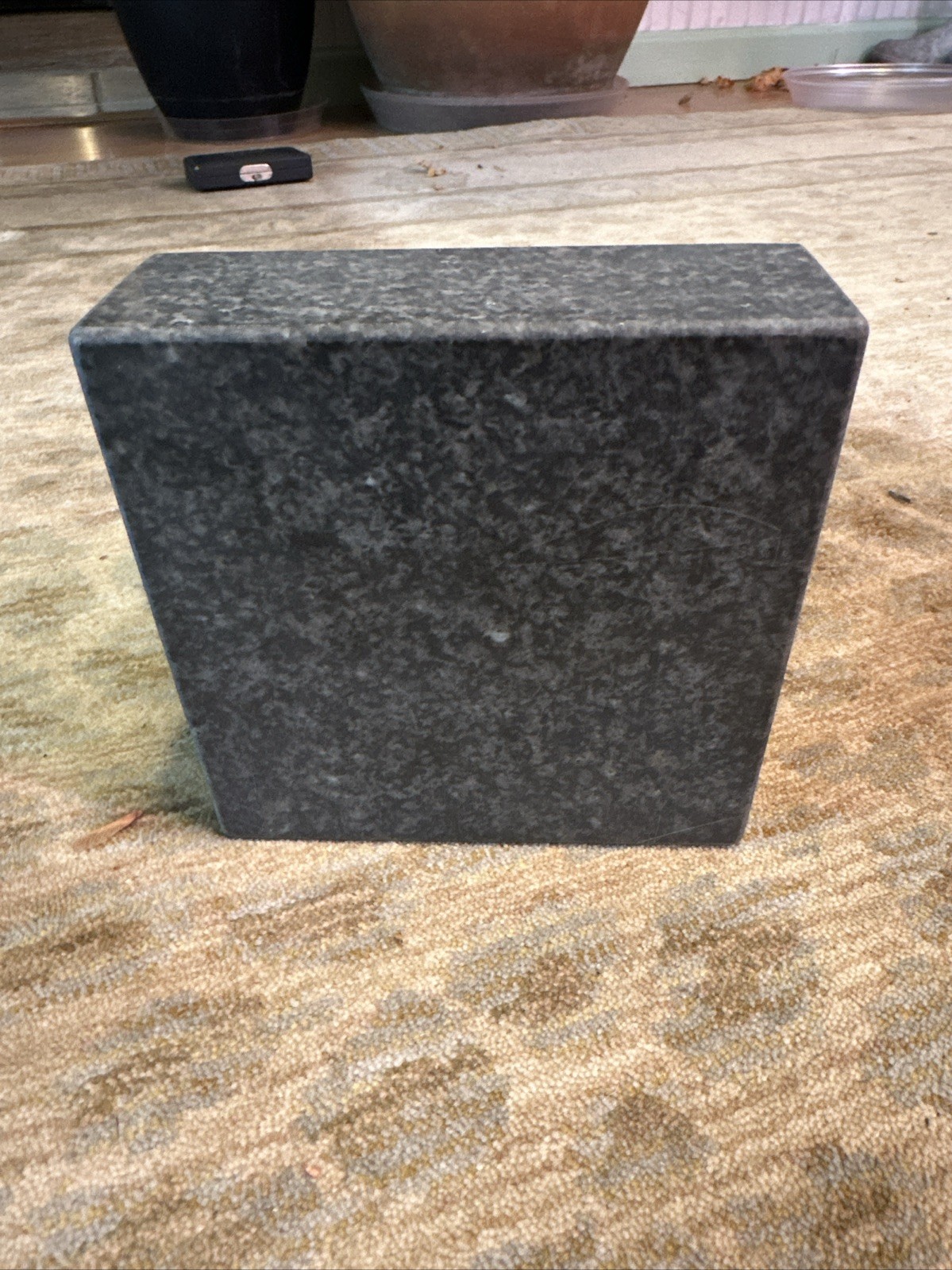 Challenge 6" Black Granite Angle Step Surface Plate Setup Block Fixture CMM