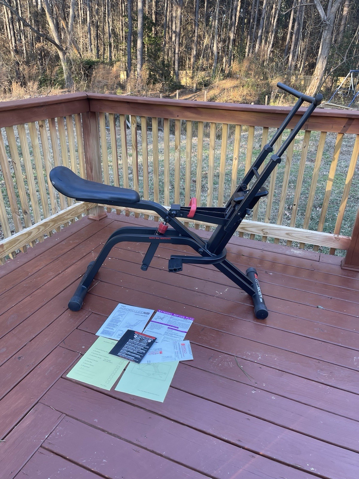 USED WESLO AEROBIC GLIDE PLUS  LIFESTYLER CARDIOFIT PLUS CARDIOGLIDE