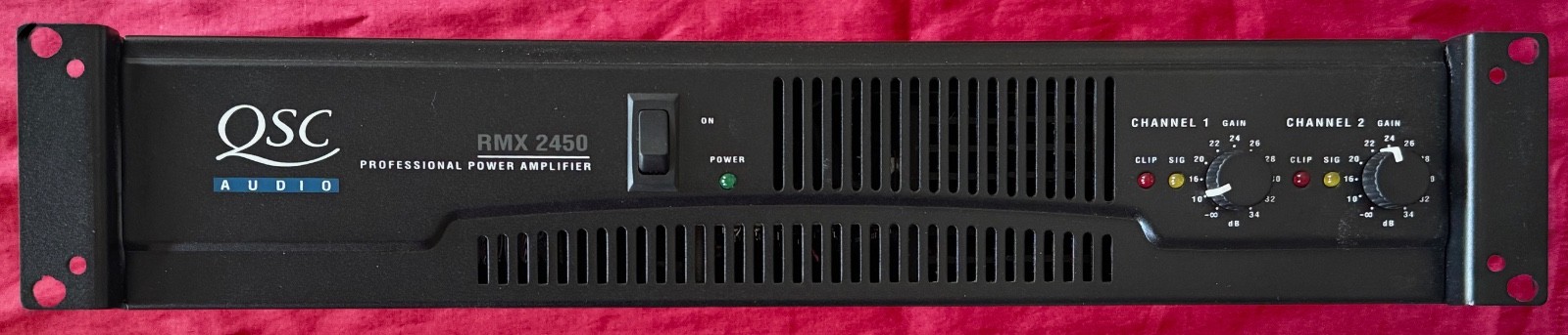 QSC RMX2450 Professional Power Amplifier (It's a beast!)