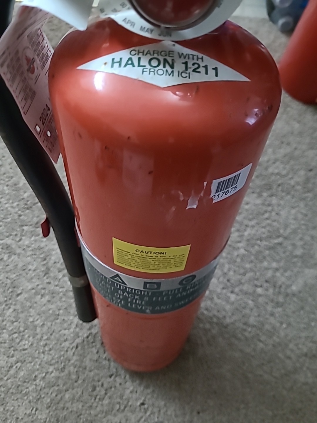 Amerex Model 371-11lbs Clean Agent ABC Fire Extinguisher 🧯No Mess &Easy To use.