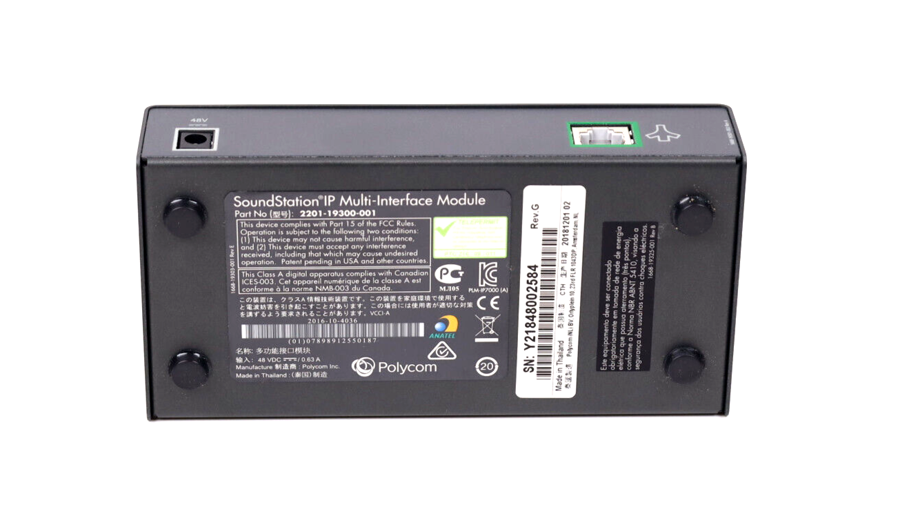 Polycom 2200-19300-001 SoundStation IP 7000 Multi-Interface Module o537