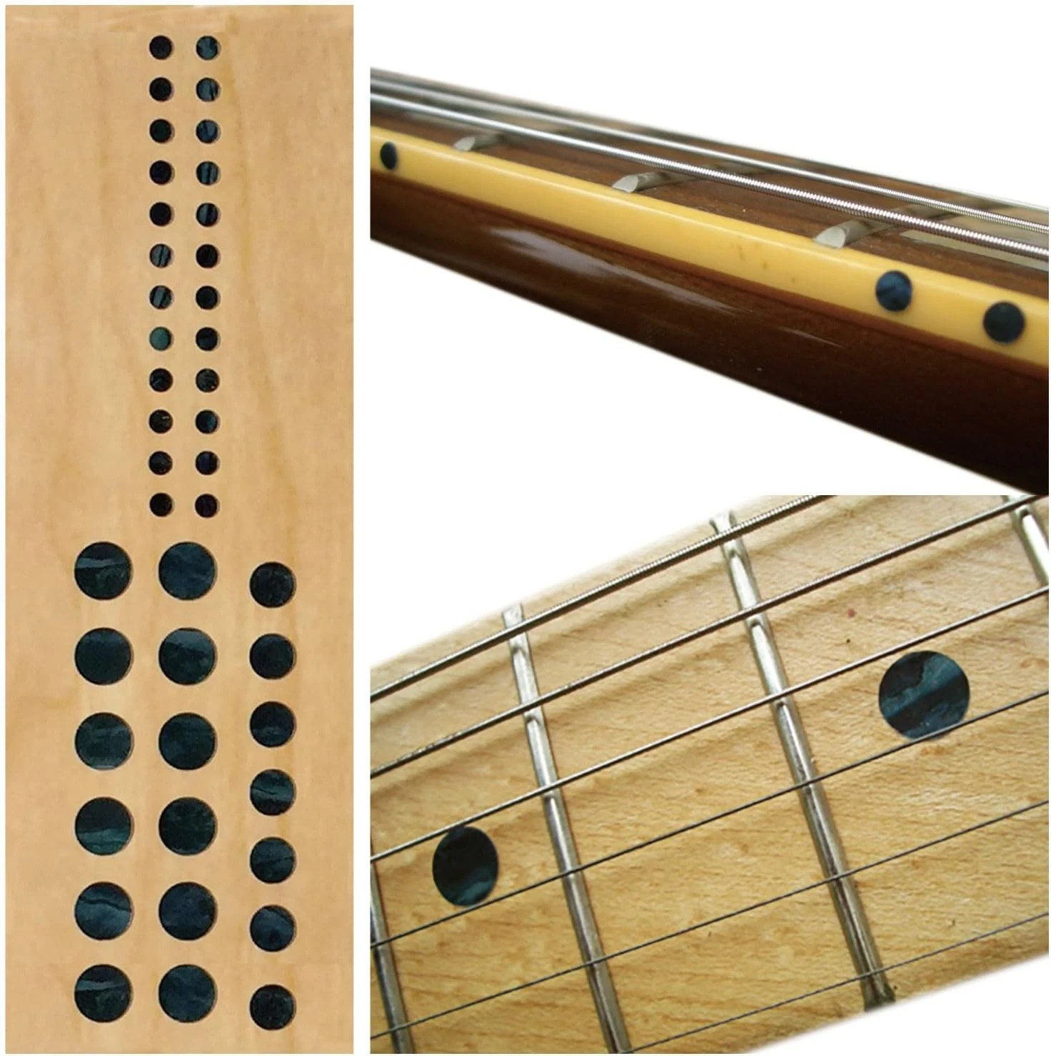 F-085CD-BP-AZ Fret Markers for Guitars & Bass - Custom Dots Set -