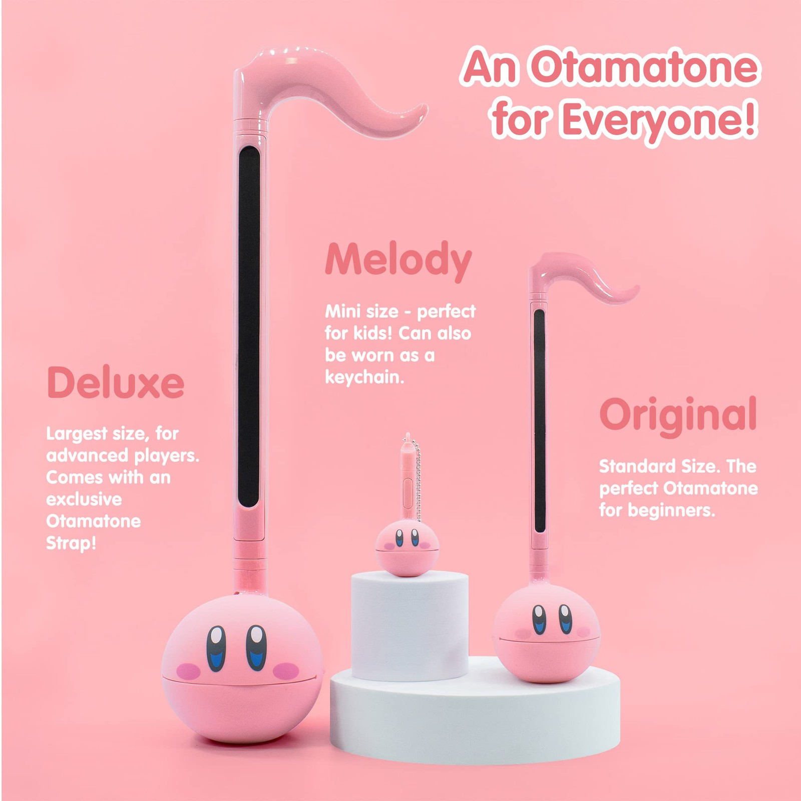 cube 1320 Otamatone Series Kirby Version