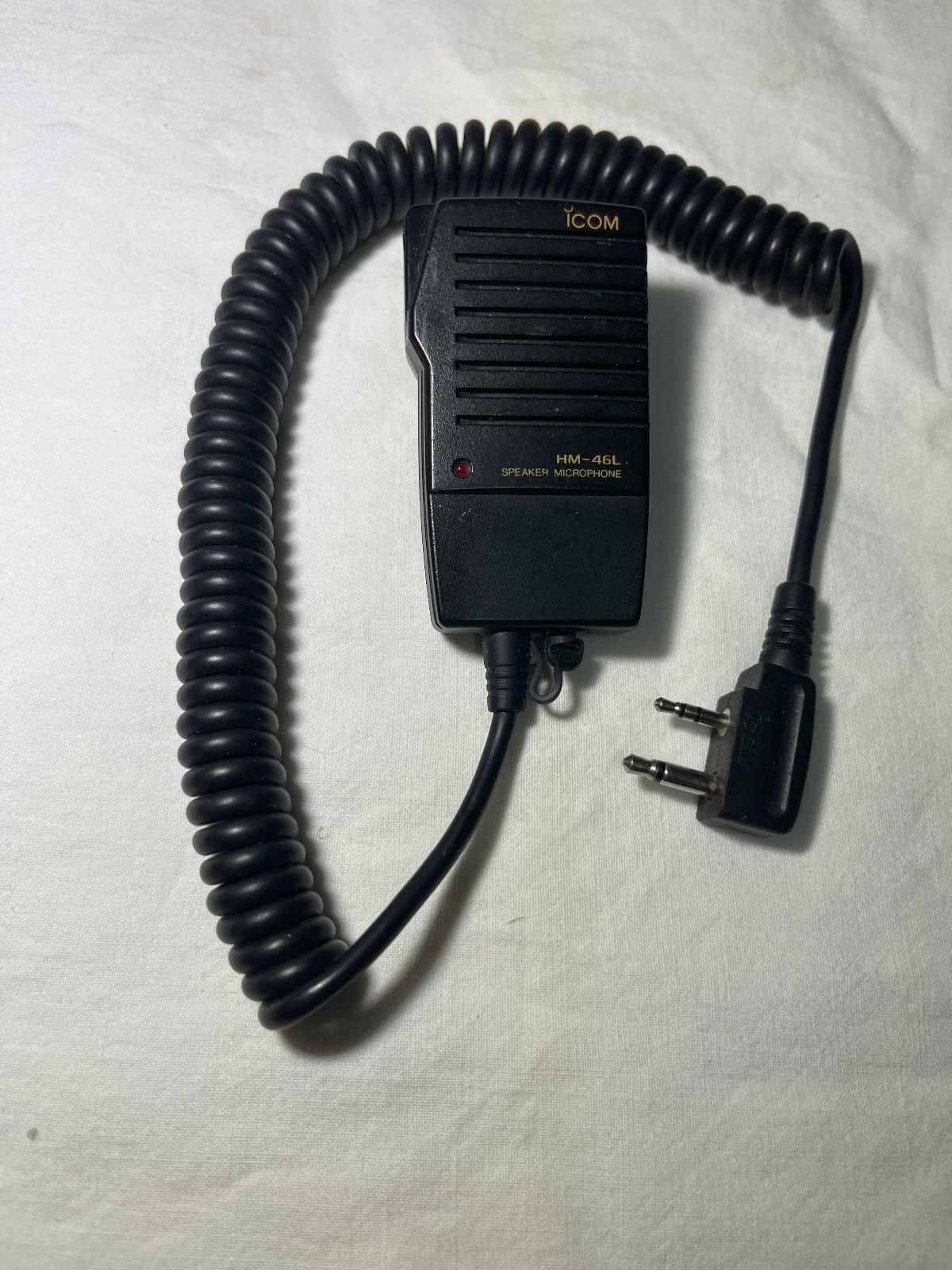 ICOM HM-46L Speaker Microphone for Handheld Transceiver