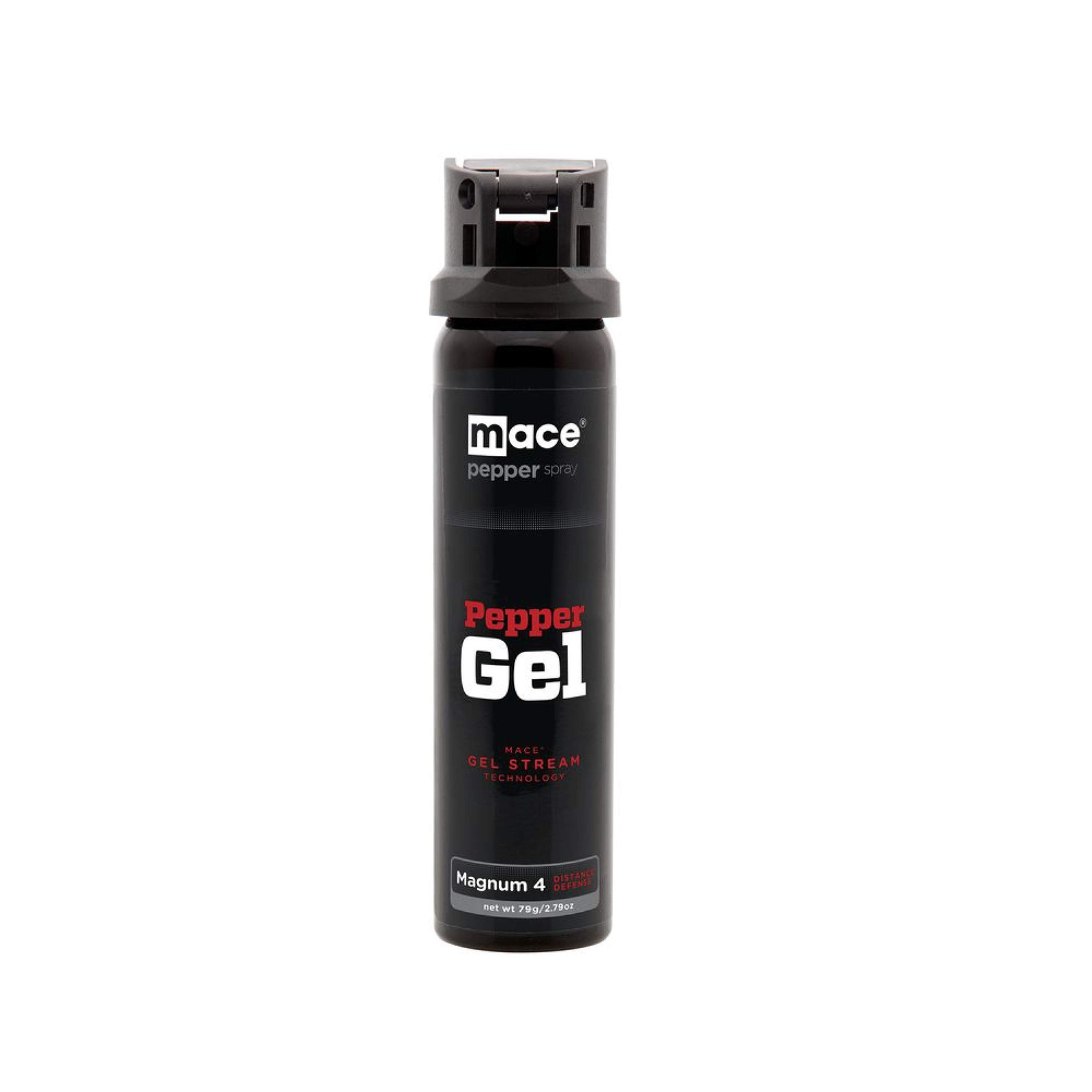 Pepper Gel Magnum 4 Distance Defense Black High Quality Aluminum 2.79 Ounces