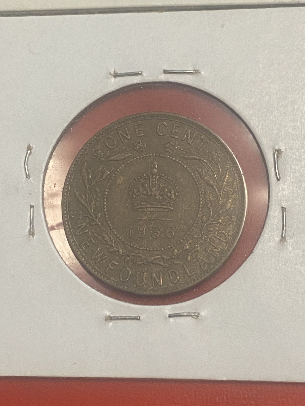 Newfoundland 1936 Large One Cent George V