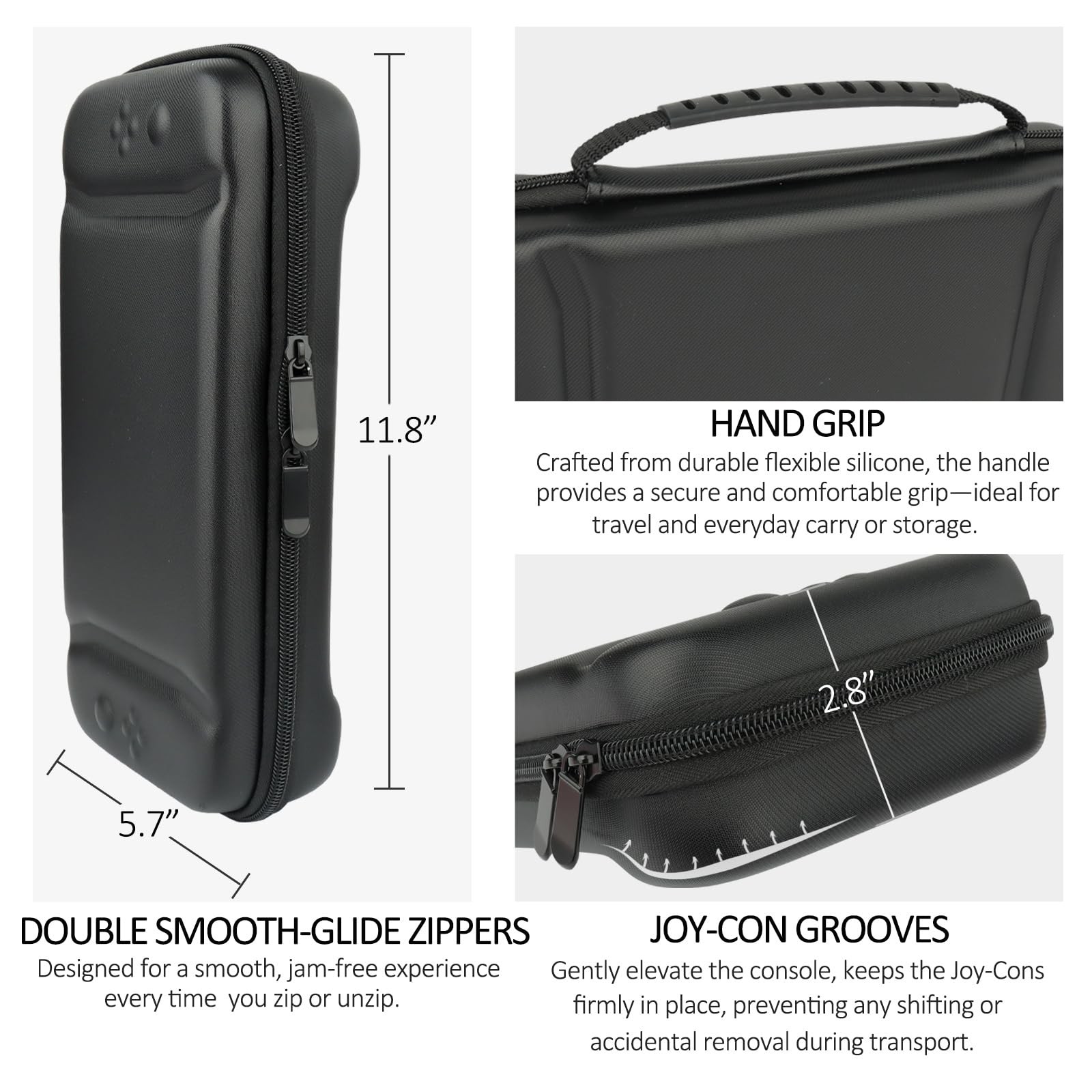 Carrying Case and Dockable for Nintendo Switch 2,8 SWITCH 2 BUNDLE