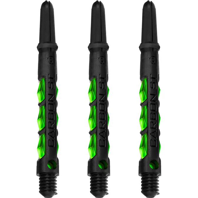 Harrows Carbon ST Dart Shafts Green Medium