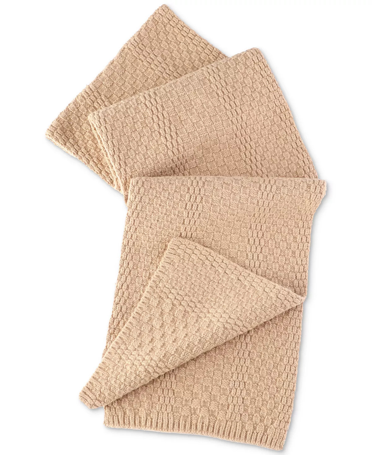 ALFANI Men's Textured Scarf, 70"
