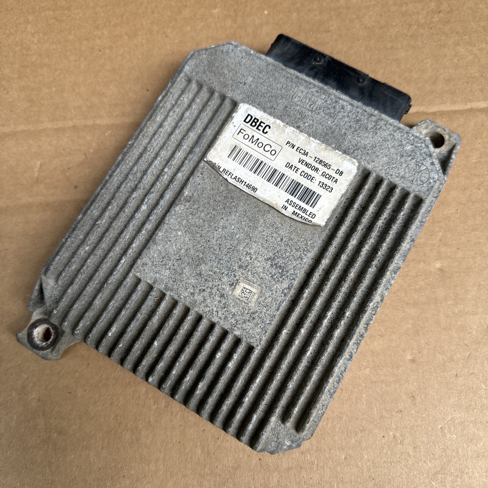 USED 2014 FORD F350 TRANSMISSION CONTROL MODULE EC3A12B565DB 4x4 6R140